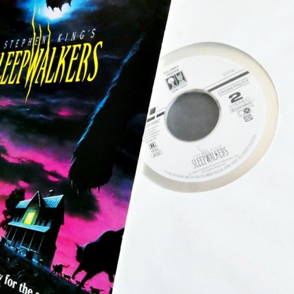 Stephen King Laserdisc Lot Of 5 Dark Half Sleepwalkers Misery Lawnmower Man 1 & - Picture 10 of 11